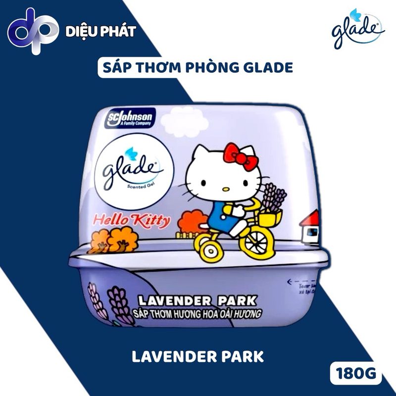 Ảnh 8 của Thùng Sáp Thơm Glade 180g – 16 Hương (9 Cơ Bản, 3 Cao Cấp, 4 Hello Kitty) | Khử Mùi Thơm 30 Ngày