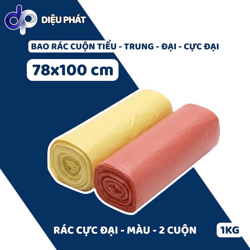 Ảnh 7 của COMBO 10 Túi Rác Cuộn Đen Và Màu Gói 1KG Dày Dặn Dai Chắc Có Đường Gân Xé Tiện Lợi Cho Gia Đình