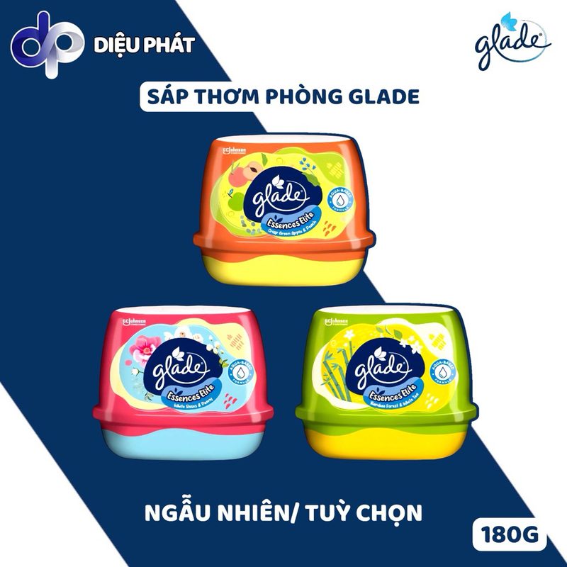 Ảnh 4 của Thùng Sáp Thơm Glade 180g – 16 Hương (9 Cơ Bản, 3 Cao Cấp, 4 Hello Kitty) | Khử Mùi Thơm 30 Ngày