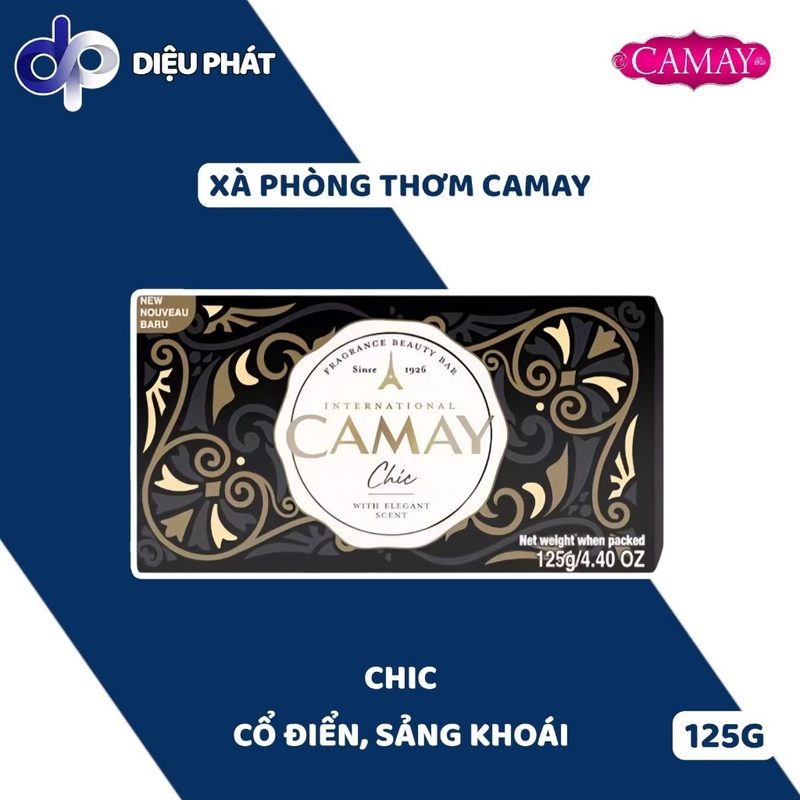 Ảnh 4 của Thùng 72 Xà Phòng Tắm Camay Thơm Lâu Hương Nước Hoa Cổ Điển Classic Chic Naturel