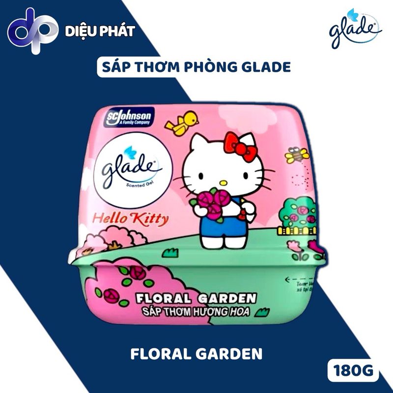 Ảnh 9 của Thùng Sáp Thơm Glade 180g – 16 Hương (9 Cơ Bản, 3 Cao Cấp, 4 Hello Kitty) | Khử Mùi Thơm 30 Ngày