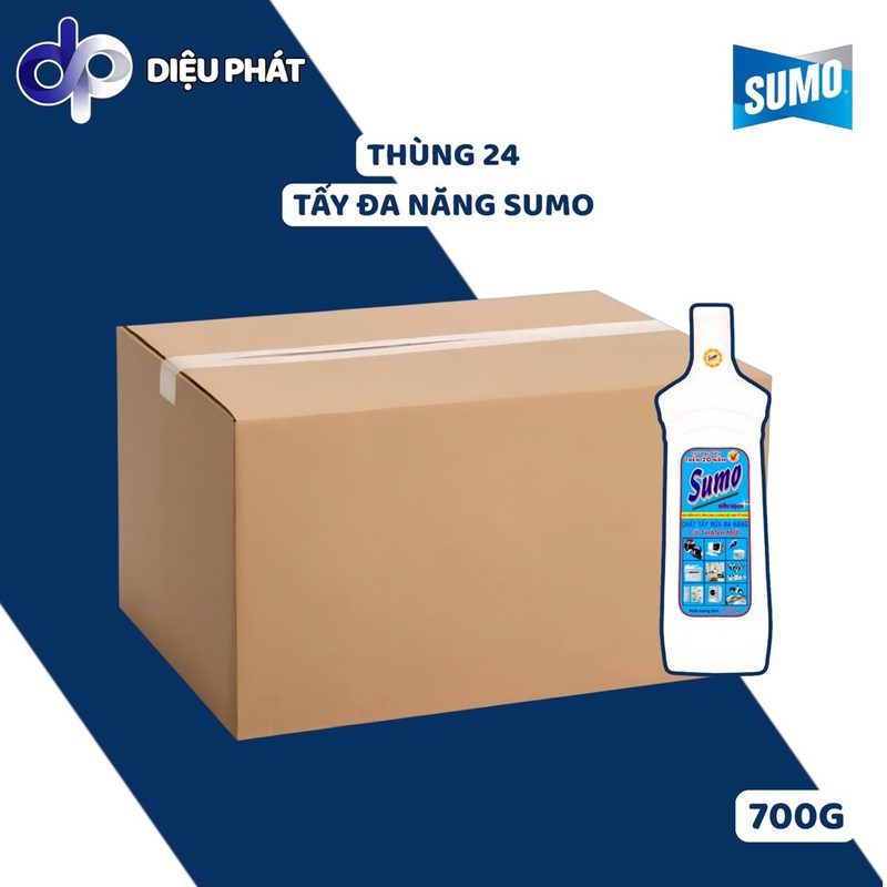 Ảnh 2 của Thùng Tẩy Đa Năng SUMO Chai 700G – Hiệu Quả Vượt Trội Trong Việc Loại Bỏ Vết Bẩn Cứng Đầu
