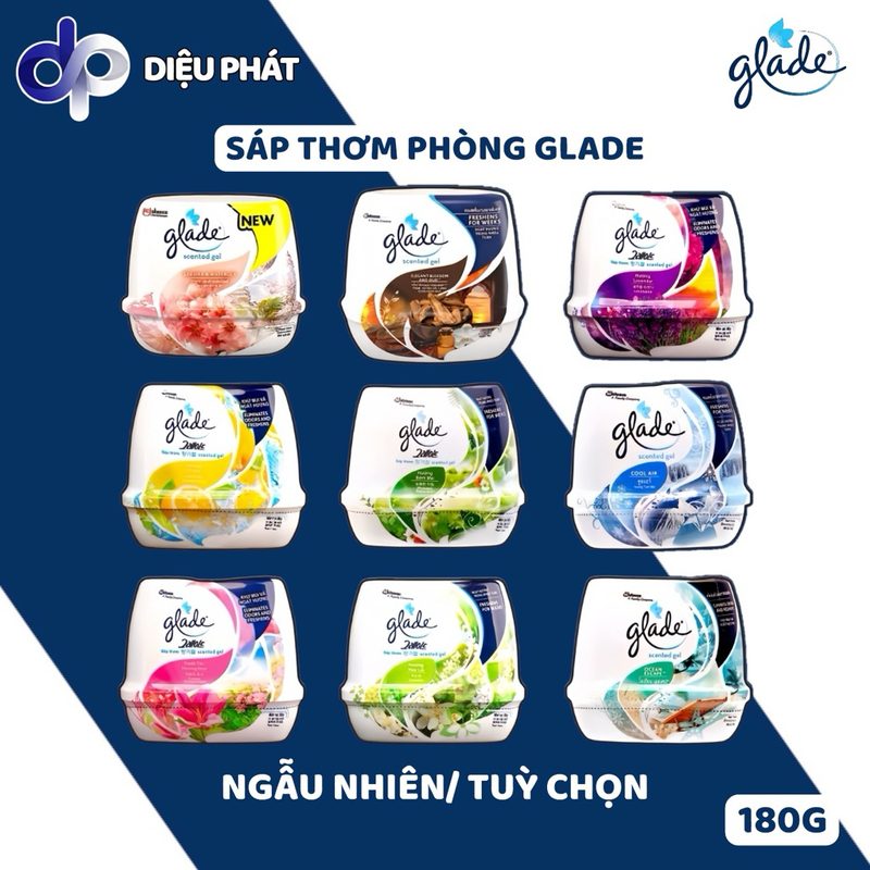 Ảnh 11 của Thùng Sáp Thơm Glade 180g – 16 Hương (9 Cơ Bản, 3 Cao Cấp, 4 Hello Kitty) | Khử Mùi Thơm 30 Ngày