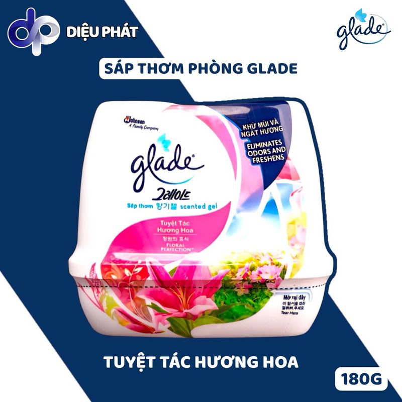 Ảnh 18 của Thùng Sáp Thơm Glade 180g – 16 Hương (9 Cơ Bản, 3 Cao Cấp, 4 Hello Kitty) | Khử Mùi Thơm 30 Ngày